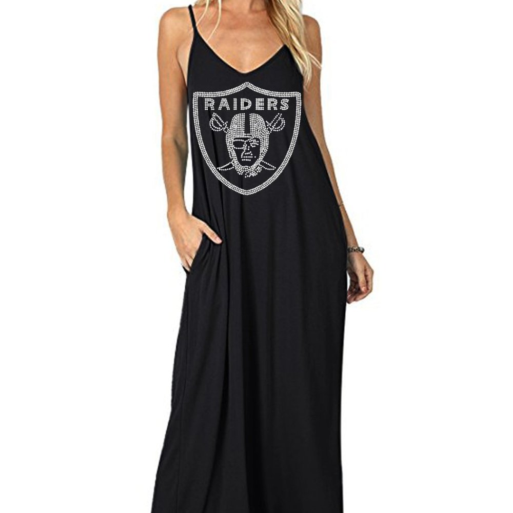 Raiders maxi dress